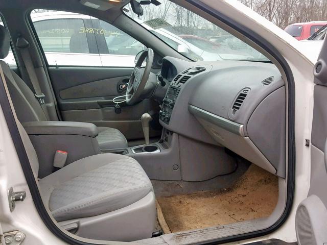 1G1ZT62895F103791 - 2005 CHEVROLET MALIBU MAX WHITE photo 5