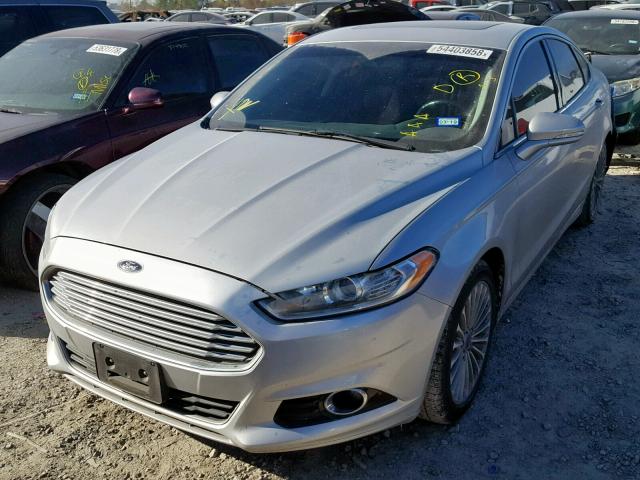 3FA6P0K96FR265408 - 2015 FORD FUSION TIT SILVER photo 2