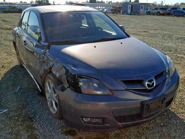 JM1BK344481153052 - 2008 MAZDA 3 HATCHBAC SILVER photo 1