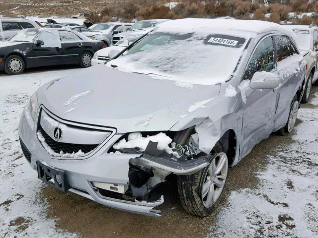 5J8TB4H31DL024004 - 2013 ACURA RDX GRAY photo 2