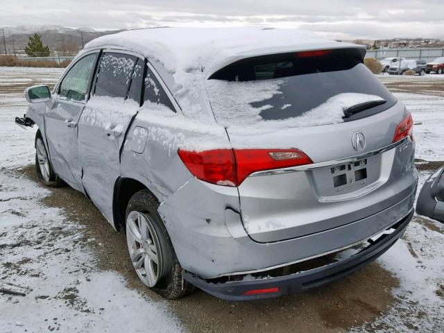 5J8TB4H31DL024004 - 2013 ACURA RDX GRAY photo 3