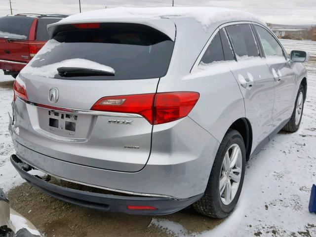 5J8TB4H31DL024004 - 2013 ACURA RDX GRAY photo 4