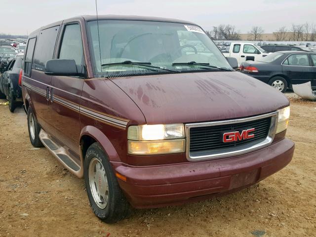 1GDDM19X63B509056 - 2003 GMC SAFARI XT BURGUNDY photo 1