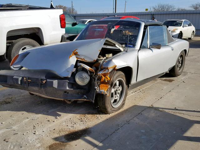 4762902788 - 1976 PORSCHE 914 GRAY photo 2