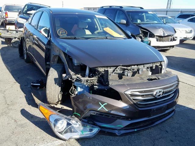 5NPE34AF3FH086147 - 2015 HYUNDAI SONATA SPO BROWN photo 1