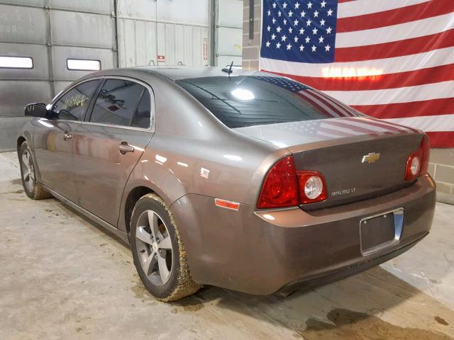 1G1ZC5E10BF257679 - 2011 CHEVROLET MALIBU 1LT GRAY photo 3