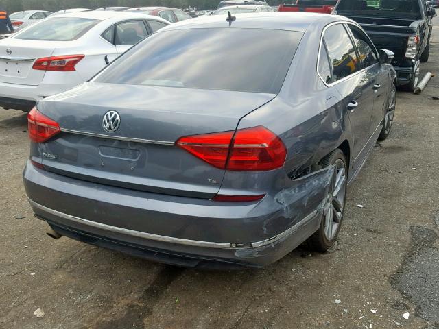 1VWAT7A32GC050496 - 2016 VOLKSWAGEN PASSAT S GRAY photo 4