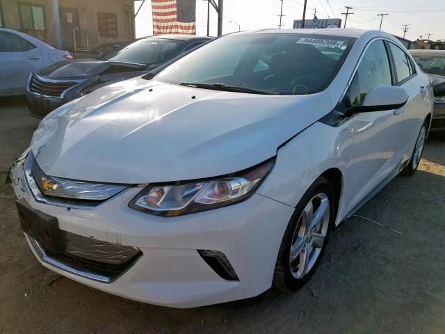 1G1RC6S5XGU123875 - 2016 CHEVROLET VOLT LT WHITE photo 2