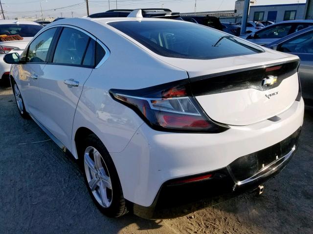 1G1RC6S5XGU123875 - 2016 CHEVROLET VOLT LT WHITE photo 3