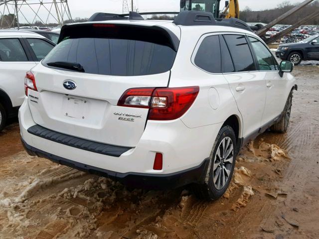 4S4BSANC3H3247434 - 2017 SUBARU OUTBACK 2. WHITE photo 4