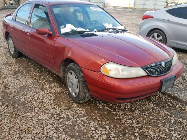 1MEFM6531YK613859 - 2000 MERCURY MYSTIQUE G RED photo 1