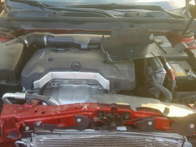 1G11C5SA0DF357964 - 2013 CHEVROLET MALIBU 1LT RED photo 7