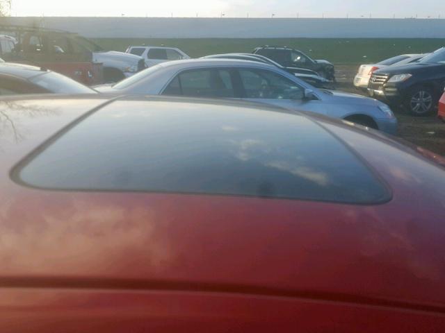 1G11C5SA0DF357964 - 2013 CHEVROLET MALIBU 1LT RED photo 9