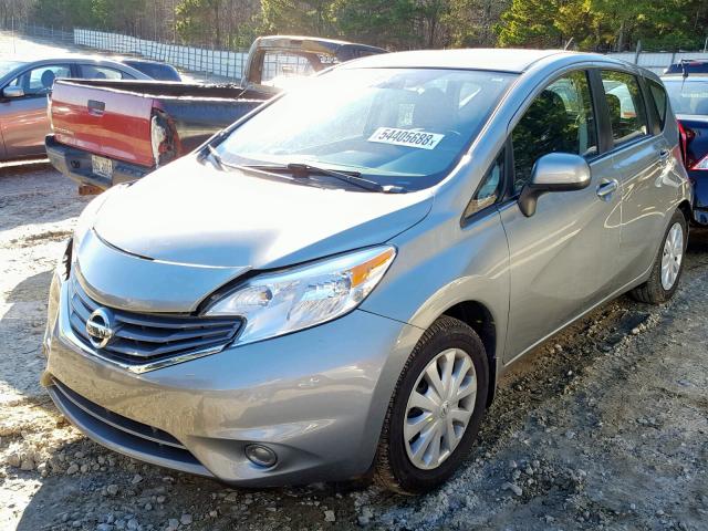 3N1CE2CPXEL407047 - 2014 NISSAN VERSA NOTE GRAY photo 2