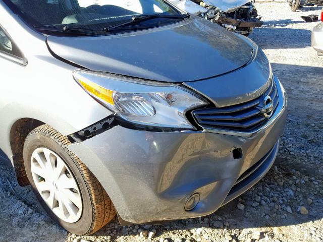 3N1CE2CPXEL407047 - 2014 NISSAN VERSA NOTE GRAY photo 9