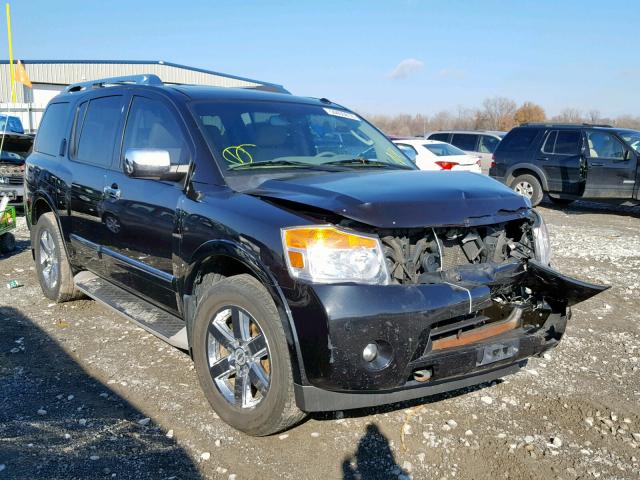 5N1BA0NF1CN603643 - 2012 NISSAN ARMADA SV BLACK photo 1