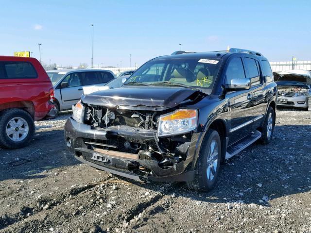 5N1BA0NF1CN603643 - 2012 NISSAN ARMADA SV BLACK photo 2