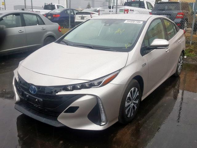 JTDKARFP5L3128526 - 2020 TOYOTA PRIUS PRIM 灰色 照片 2