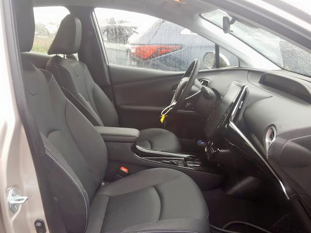 JTDKARFP5L3128526 - 2020 TOYOTA PRIUS PRIM 灰色 照片 5