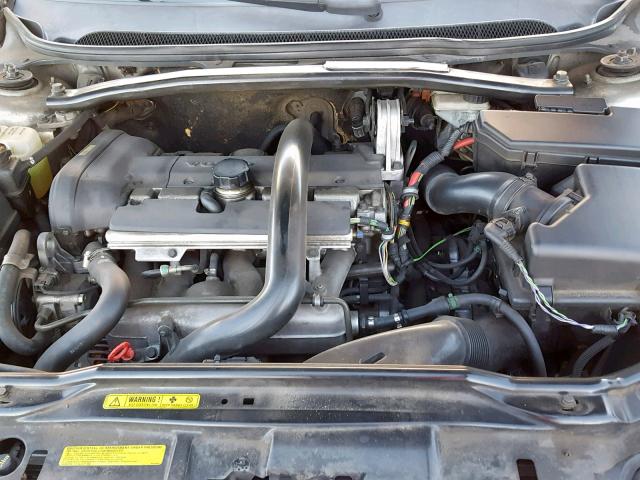 YV1SW58D311016677 - 2001 VOLVO V70 2.4T SILVER photo 7