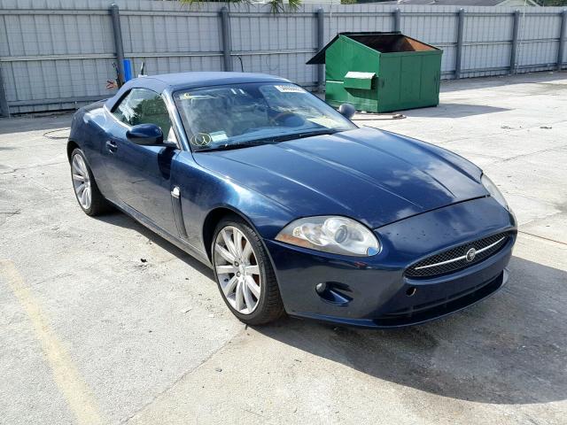 SAJDA44B875B06361 - 2007 JAGUAR XK BLUE photo 1