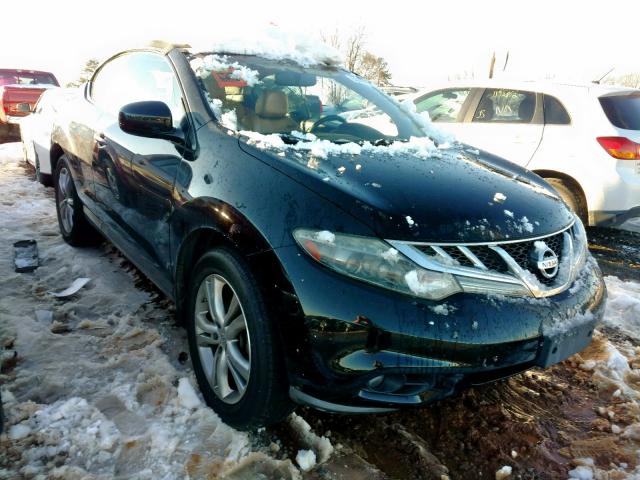 JN8AZ1FY5BW003221 - 2011 NISSAN MURANO CRO BLACK photo 1