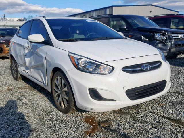 KMHCT4AE4HU285209 - 2017 HYUNDAI ACCENT SE WHITE photo 1