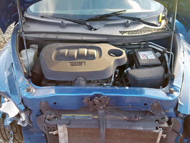 3GNBAADB3AS540354 - 2010 CHEVROLET HHR LS BLUE photo 7