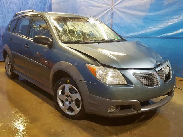 5Y2SL65877Z403836 - 2007 PONTIAC VIBE BLUE photo 1