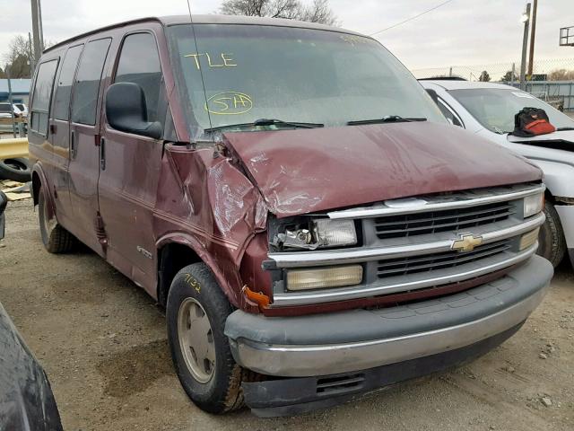 1GBFG15MXW1021291 - 1998 CHEVROLET EXPRESS G1 MAROON photo 1