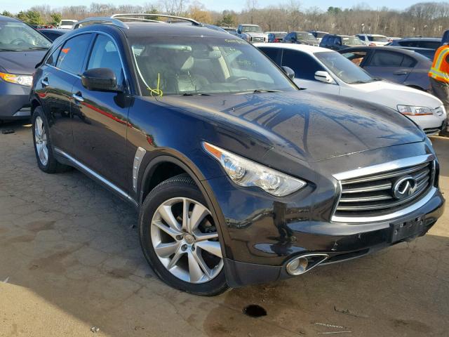 JN8CS1MWXDM174883 - 2013 INFINITI FX37 BLACK photo 1