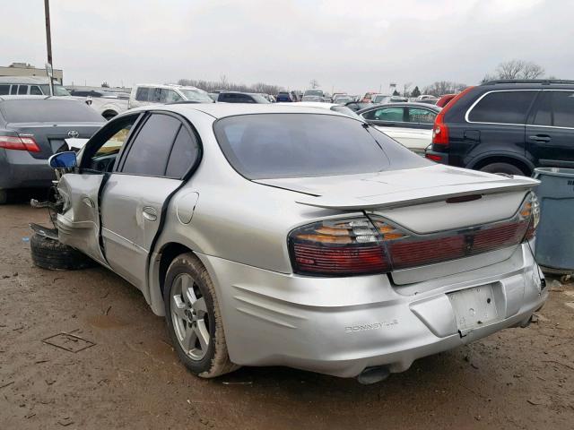 1G2HY54K124157993 - 2002 PONTIAC BONNEVILLE SILVER photo 3