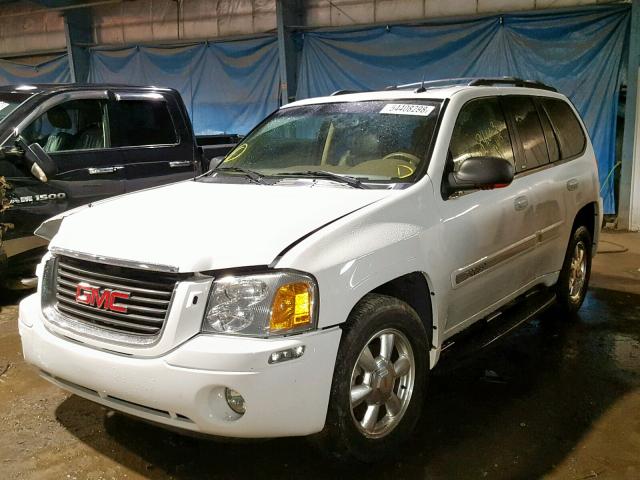 1GKDT13S242218449 - 2004 GMC ENVOY WHITE photo 2