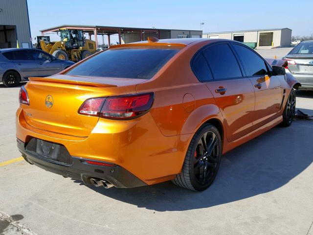 6G3F15RW1HL305421 - 2017 CHEVROLET SS ORANGE photo 4