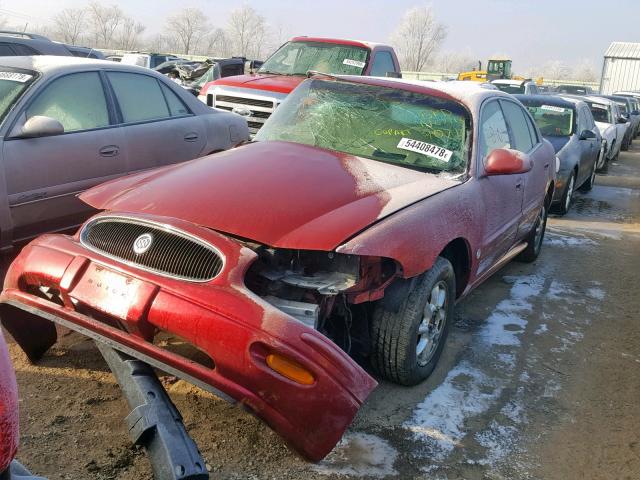 1G4HR54K65U119071 - 2005 BUICK LESABRE LI RED photo 2