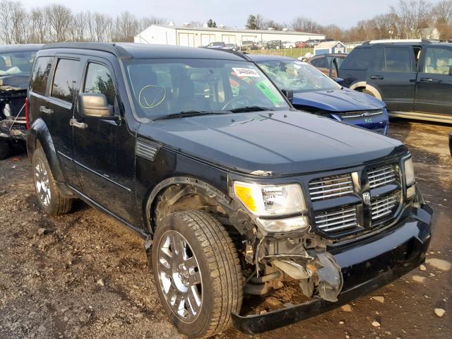 1D8GU58647W732102 - 2007 DODGE NITRO R/T BLACK photo 1