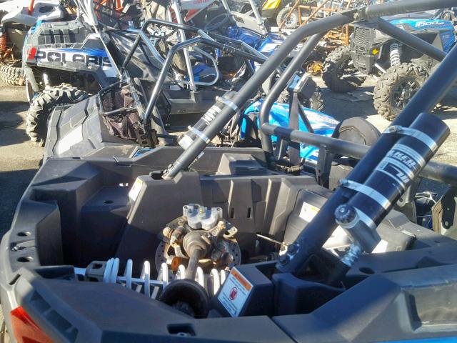 3NSVDE992GF446508 - 2016 POLARIS RZR XP 100 BLUE photo 6