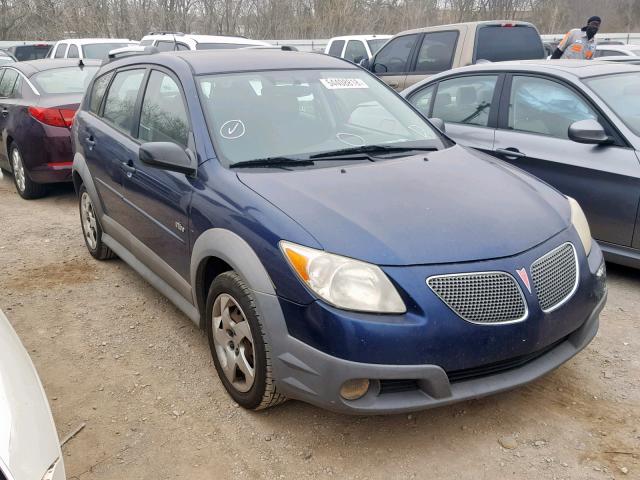 5Y2SL65888Z405208 - 2008 PONTIAC VIBE BLUE photo 1