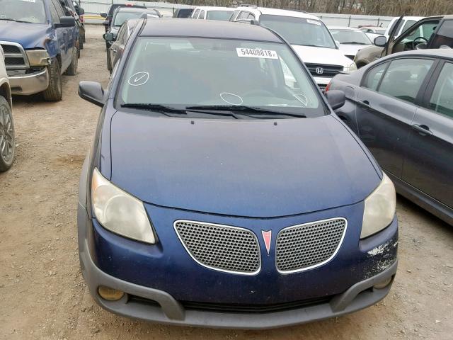 5Y2SL65888Z405208 - 2008 PONTIAC VIBE BLUE photo 9