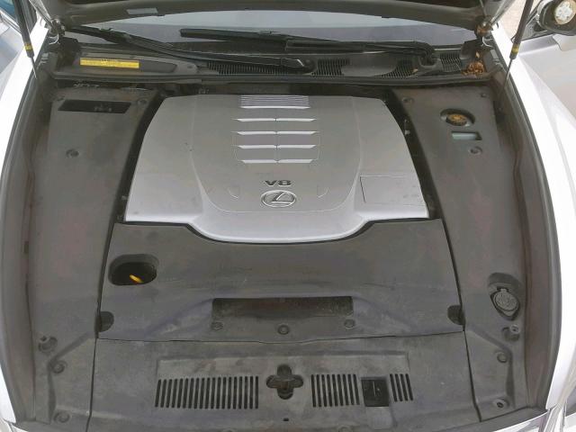 JTHGL1EF5D5048223 - 2013 LEXUS LS 460L SILVER photo 7