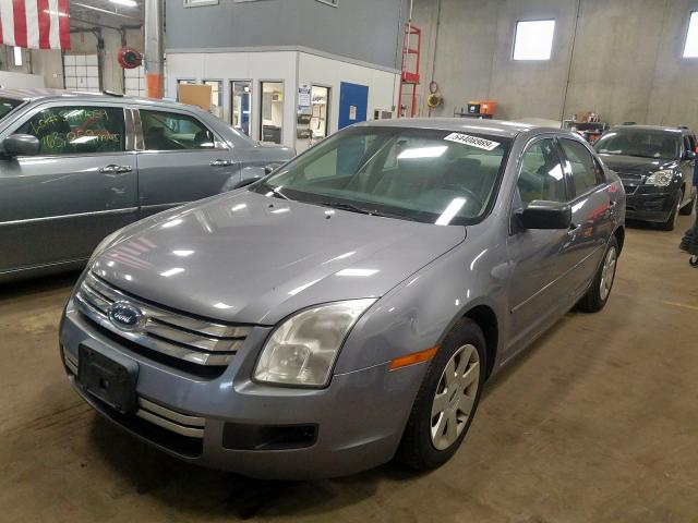 3FAFP06Z56R153709 - 2006 FORD FUSION S SILVER photo 2