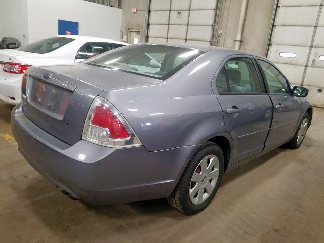 3FAFP06Z56R153709 - 2006 FORD FUSION S SILVER photo 4