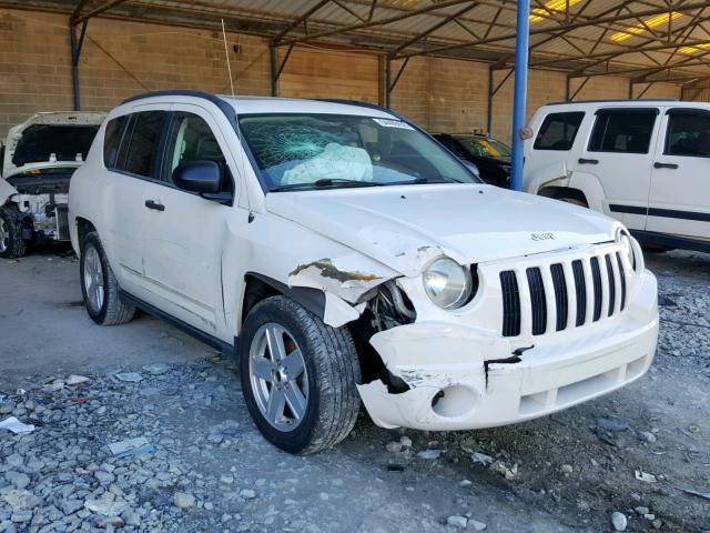 1J4FT47A09D194245 - 2009 JEEP COMPASS SP WHITE photo 1