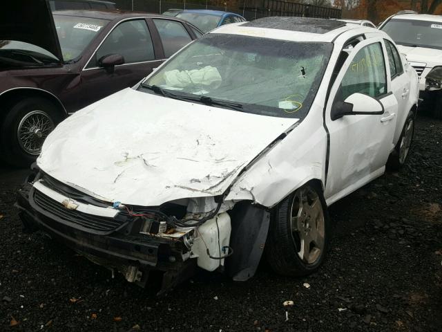 1G1AF5F52A7110293 - 2010 CHEVROLET COBALT 2LT WHITE photo 2