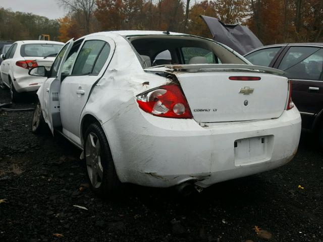 1G1AF5F52A7110293 - 2010 CHEVROLET COBALT 2LT WHITE photo 3