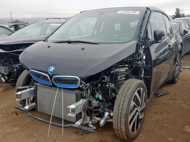 WBY1Z8C35HV890278 - 2017 BMW I3 REX Чорний фото 2
