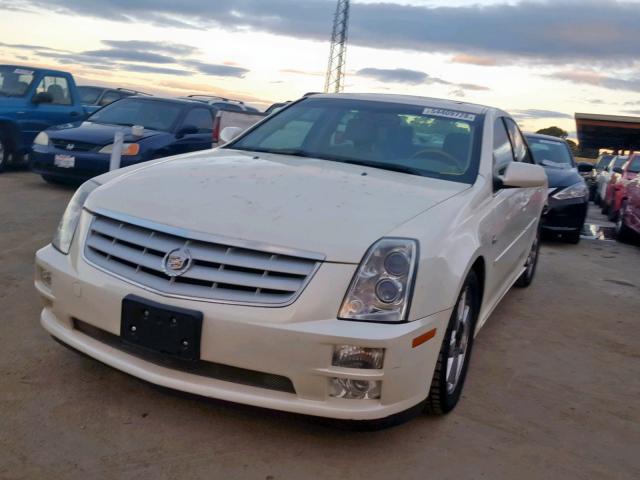 1G6DW677150172859 - 2005 CADILLAC STS WHITE photo 2