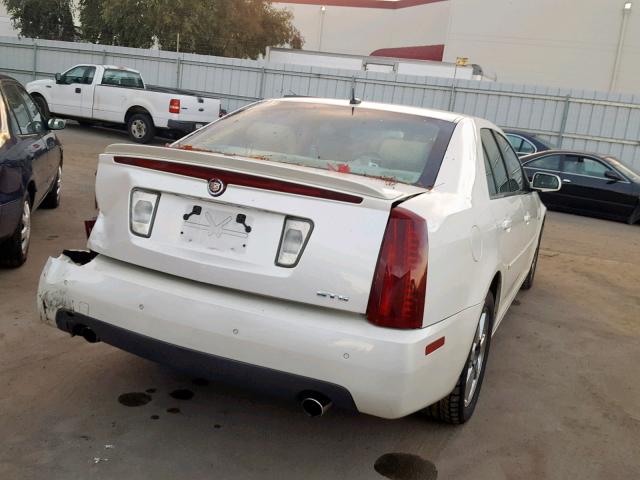 1G6DW677150172859 - 2005 CADILLAC STS WHITE photo 4