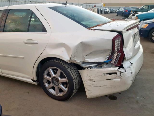 1G6DW677150172859 - 2005 CADILLAC STS WHITE photo 9