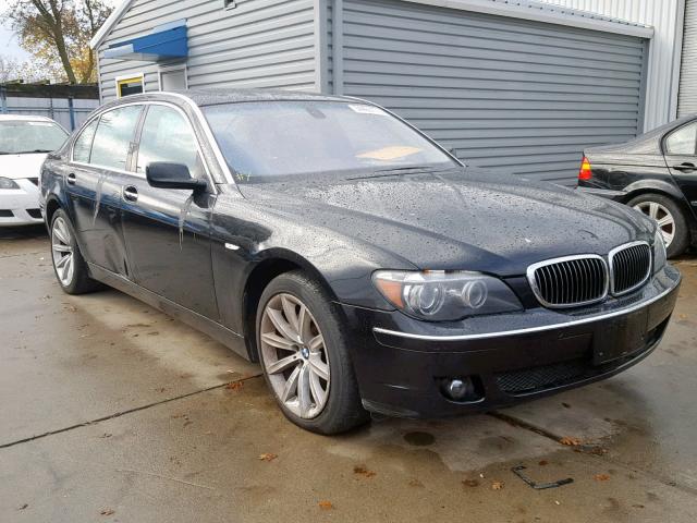 WBAHN83597DT67652 - 2007 BMW 750 BLACK photo 1